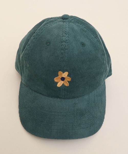 didizizi(ディディジジ)の「お花刺繍キャップ(キャップ・レディース・ダークブラウン/グリーン/ベージュ・FREE)」の5枚目の写真