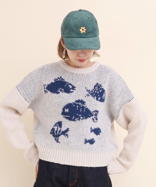 didizizi(ディディジジ)の「お花刺繍キャップ(キャップ・レディース・ダークブラウン/グリーン/ベージュ・FREE)」の14枚目の写真