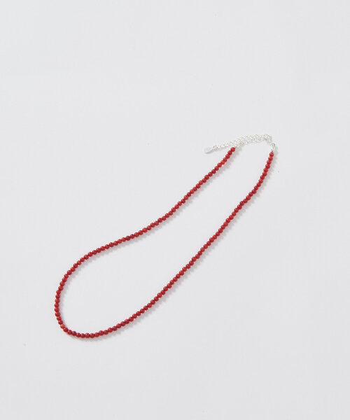 RIVE DROITE（リヴドロワ）の「【カラーでポイントを】STONEショートネックレス（リング・レディース・レッド/ブラック・FREE）」の14枚目の写真