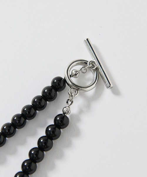 RIVE DROITE（リヴドロワ）の「【カラーでポイントを】STONEショートネックレス（リング・レディース・レッド/ブラック・FREE）」の9枚目の写真