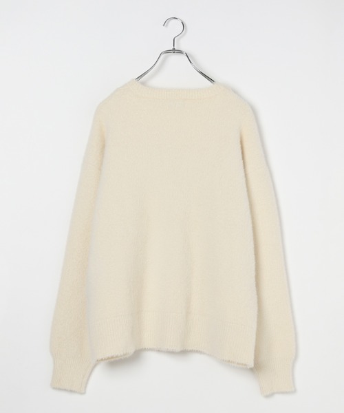 セール】《UNISEX》シャギーメッセージニット（ニット/セーター