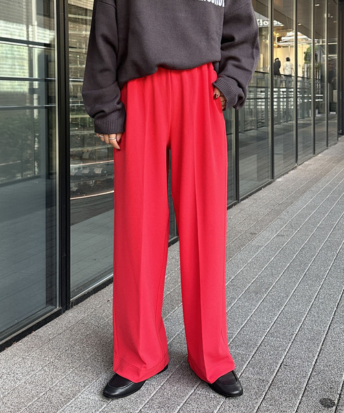 【セール】ジョーゼットジャージーイージーパンツ（スラックス）｜OUTDOOR PRODUCTS（アウトドアプロダクツ）
