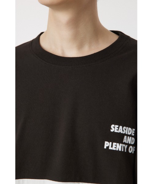RODEO CROWNS WIDE BOWL(ロデオクラウンズワイドボウル)の「バイカラーL/S Tシャツ(Tシャツ/カットソー・メンズ・杢グレー/ブラック・LARGE/MEDIUM)」の17枚目の写真