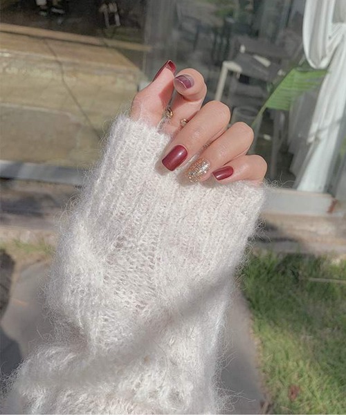 ラウンドネックモヘアニットトップス（ニット/セーター）｜AMAJI（アマジ）