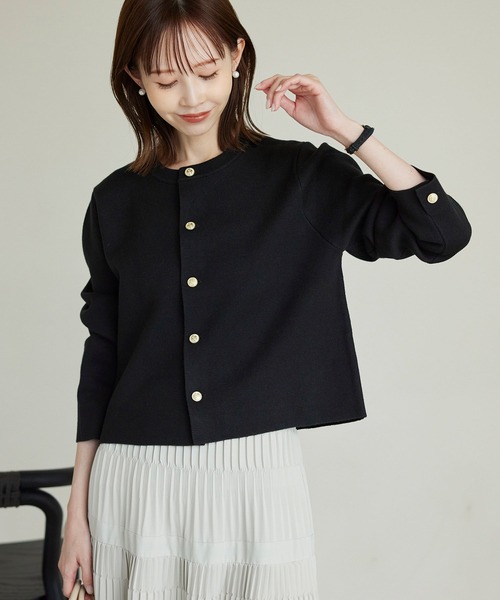 ROPE' PICNIC（ロペピクニック）の「【新色追加】ミラノリブ金ボタン