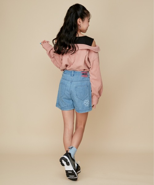 BEP HEART DENIM ショーツ MOUSSY BEP HEART DENIM ショーツ デニム size1 MOUSSY | BEP