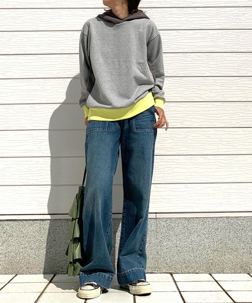 Casselini(キャセリーニ)の「フリルトート(トートバッグ・レディース・シルバー/カーキ・ONE SIZE)」の19枚目の写真
