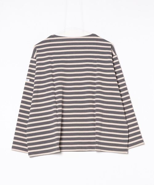 ORCIVAL（オーシバル）の「ORCIVAL/CREW NECK L/S PO（Tシャツ/カットソー・レディース・ブラウン/その他1/その他2/ブルー・1）」の5枚目の写真