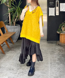 w closet | 起毛ニットベスト(ベスト)