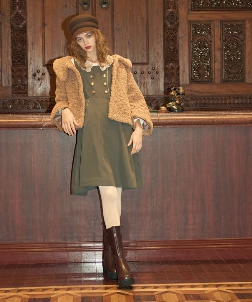 F i.n.t(フィント)の「バックレースアップロングブーツ(ブーツ・レディース・ブラック/ブラウン・M/L/S)」の11枚目の写真