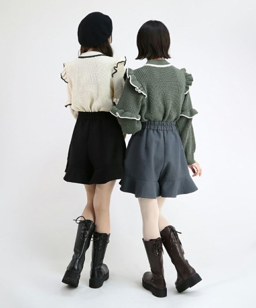 F i.n.t(フィント)の「バックレースアップロングブーツ(ブーツ・レディース・ブラック/ブラウン・M/L/S)」の19枚目の写真