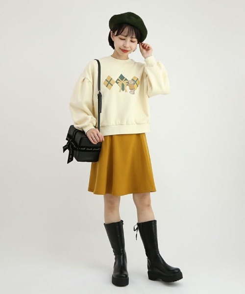 F i.n.t(フィント)の「バックレースアップロングブーツ(ブーツ・レディース・ブラック/ブラウン・M/L/S)」の20枚目の写真