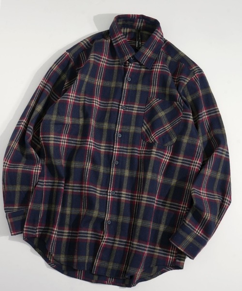 Vintage-like check flannel shirt/ヴィンテージライク レギュラー