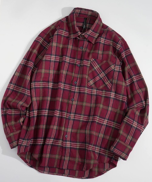 Vintage-like check flannel shirt/ヴィンテージライク レギュラー