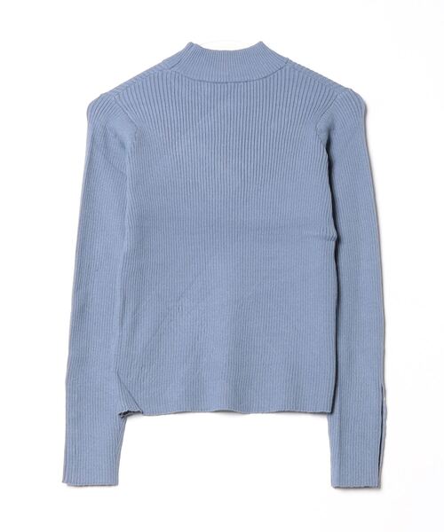 nouvellemoi（ヌーベルモイ）の「袖ボタンハイネックニット（ニット/セーター・レディース・ピンクベージュ/アイボリー/ナチュラル/ライトブルー/チャコールグレー・M）」の12枚目の写真