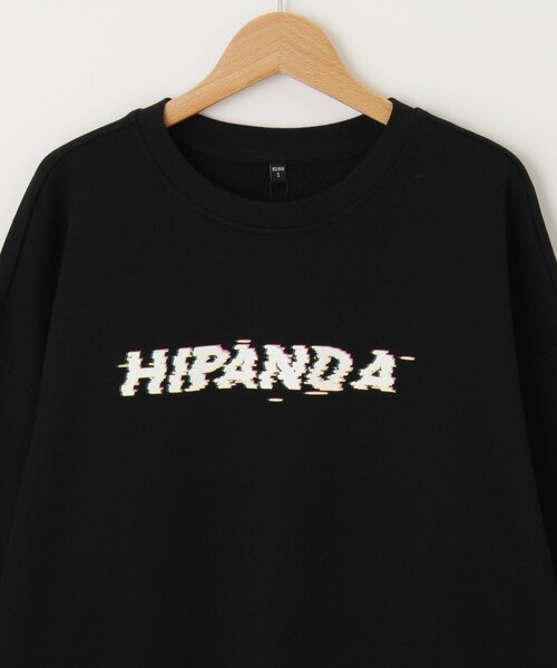 &Bridge（アンドブリッジ）の「HIPANDA（ハイパンダ） HIPANDAプリントトレーナー（スウェット・メンズ・ホワイト/ブラック・01/02/05）」の5枚目の写真