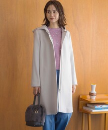 組曲　クミキョク　ダッフルコート　3L スタンドカラー　毛皮　ラクーン 美品✨クミキョク ダウンコート Aライン フード 3way ラクーン