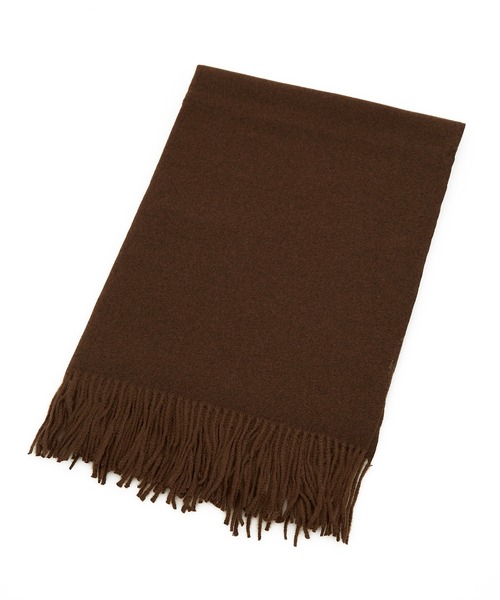 マフラー ブラウン 専用 an meets zakka アクリル大判マフラー / メンズ レディース ユニ