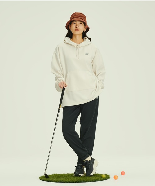 NEW BALANCE（ニューバランス）の「Seasonal ポリフリースフーディ（パーカー・レディース・アイボリー・X-LARGE/LARGE/MEDIUM/SMALL）」の10枚目の写真