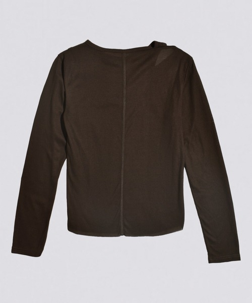 kiehtova】LAYERED SHEER TOPS/レイヤード シアー トップス（T