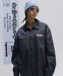 Sourcream | ＊セットアップ可能品番【Sourcream/サワークリーム】ツイルワークシャツ(シャツ/ブラウス)