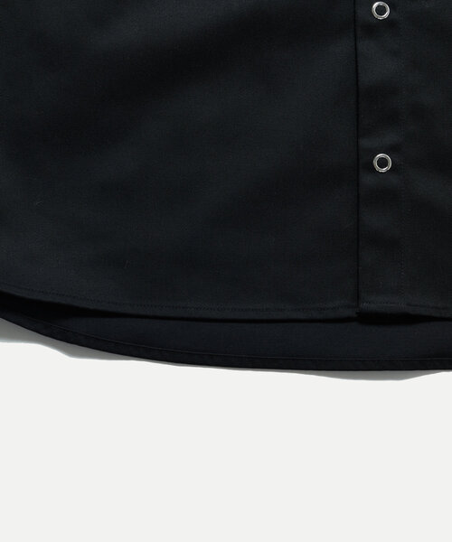 Sourcream(サワークリーム)の「*セットアップ可能品番【Sourcream/サワークリーム】ツイルワークシャツ(シャツ/ブラウス・レディース・ベージュ/ネイビー/ブラック/チャコールグレー・MEDIUM/LARGE)」の11枚目の写真