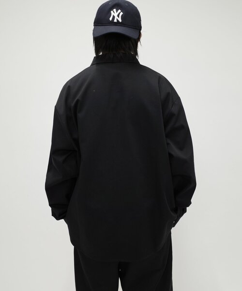 Sourcream(サワークリーム)の「*セットアップ可能品番【Sourcream/サワークリーム】ツイルワークシャツ(シャツ/ブラウス・レディース・ベージュ/ネイビー/ブラック/チャコールグレー・MEDIUM/LARGE)」の18枚目の写真