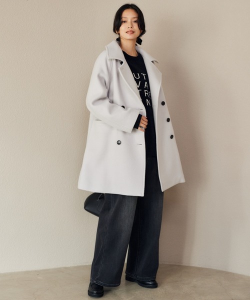 セール】BARNYARDSTORM / ミドルPコート【WEB限定】（ピーコート