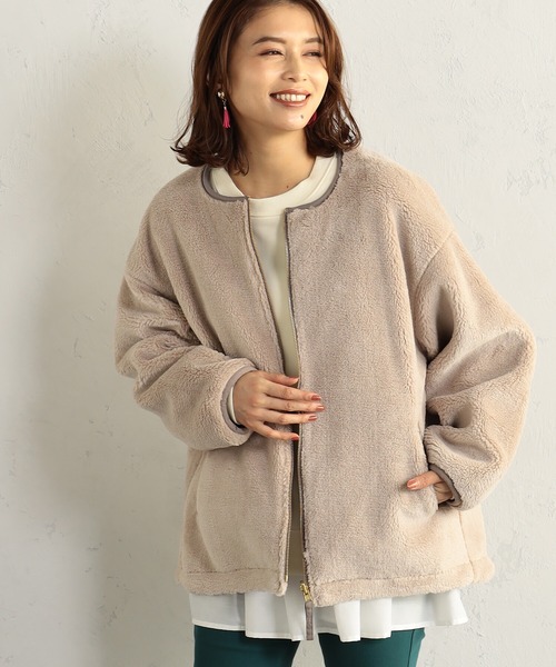 FOUND GOOD（ファウンドグッド）の「RVボアブルゾン（ブルゾン