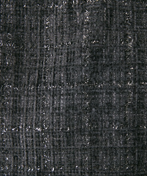 Diable baiser（ディアブルベーゼ）の「裾ファーツイードスカート（スカート・レディース・ボルドー/ブラック・SMALL/MEDIUM/LARGE/LL）」の11枚目の写真