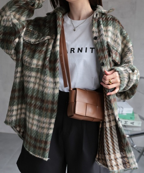 セール】＜ユニセックス商品＞ビッグシルエットチェックシャツ