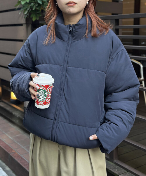 セール】ナイロンストレッチ中綿ブルゾン（ブルゾン）｜CPCM（シーピー