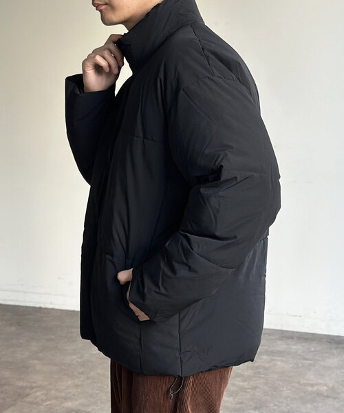 CPCM（シーピーシーエム）の「ナイロンストレッチ中綿ブルゾン（ブルゾン・メンズ・ブラック/ネイビー/ブラウン/グレー・MEDIUM/LARGE/X-LARGE）」の6枚目の写真