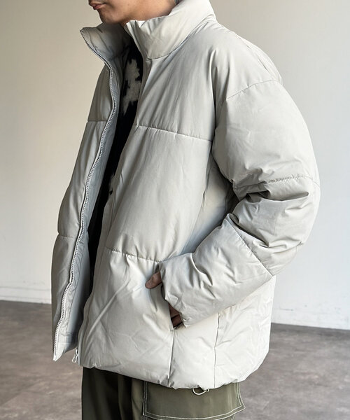 CPCM（シーピーシーエム）の「ナイロンストレッチ中綿ブルゾン（ブルゾン・メンズ・ブラック/ネイビー/ブラウン/グレー・MEDIUM/LARGE/X-LARGE）」の18枚目の写真