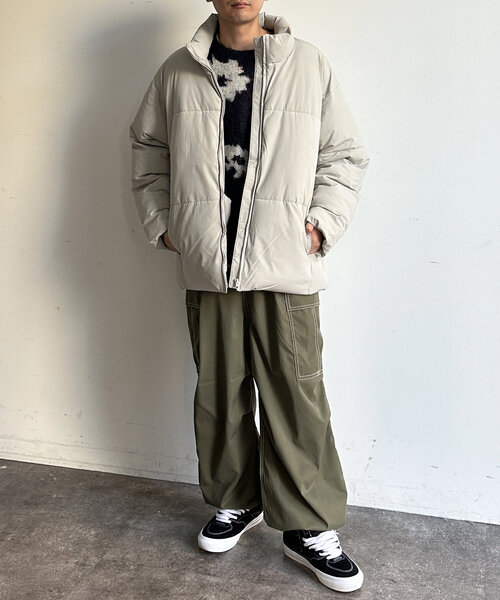 CPCM（シーピーシーエム）の「ナイロンストレッチ中綿ブルゾン