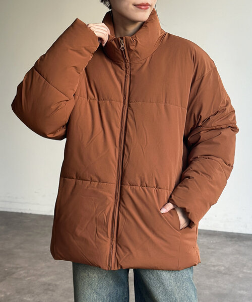 CPCM（シーピーシーエム）の「ナイロンストレッチ中綿ブルゾン（ブルゾン・メンズ・ブラック/ネイビー/ブラウン/グレー・MEDIUM/LARGE/X-LARGE）」の22枚目の写真