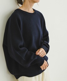 ITEMS URBANRESEARCH | スウェットライクニットプルオーバー(ニット/セーター)