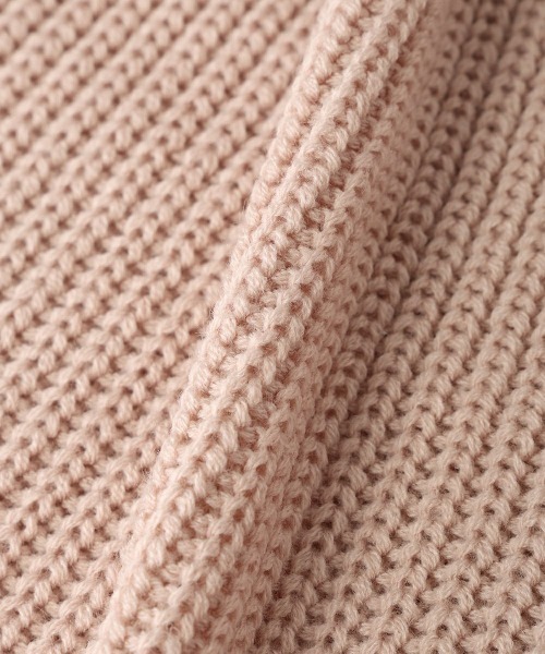 F i.n.t(フィント)の「袖リボンレースアップケーブルニットプルオーバー/fint(ニット/セーター・レディース・オフホワイト/ブルーグレー/ライトピンク・FREE)」の22枚目の写真