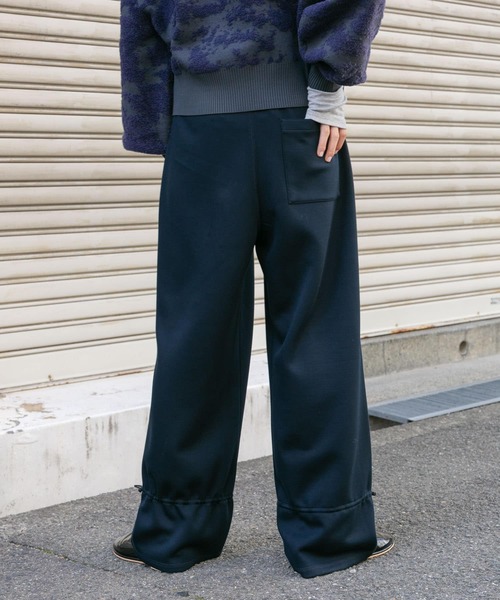 KBF（ケイビーエフ）の「キャンディーヘムパンツ（その他パンツ・レディース・グレー/ネイビー・ONE）」の9枚目の写真