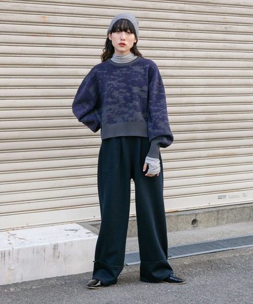 KBF（ケイビーエフ）の「キャンディーヘムパンツ（その他パンツ