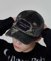 ARULE（アルール）の「A'GEM/9 × .kom 『ARULE/アルール』ダメージデニムキャップ（キャップ）」