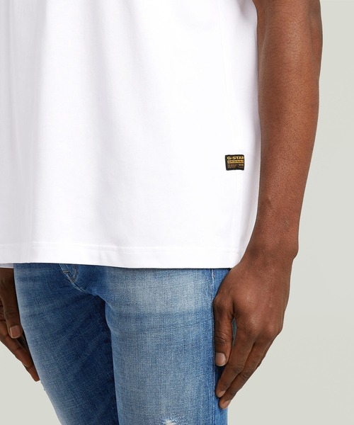 G-STAR(ジースター)の「G-NO LOOSE GRAPHIC T-SHIRT/マスコットグラフィックプリントオーバーサイズTシャツ(Tシャツ/カットソー・メンズ・ダークブラック/ホワイト・LARGE/X-LARGE/MEDIUM/SMALL/X-SMALL/XX-SMALL)」の7枚目の写真