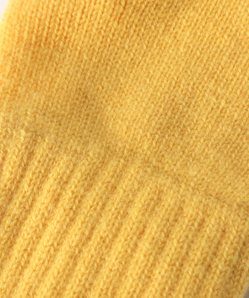 Joshua Ellis（ジョシュアエリス）の「Joshua Ellis(ジョシュア エリス) Plain Knit Gloves K03（手袋・メンズ・イエロー/コバルトブルー/ブラウン・FREE）」の10枚目の写真