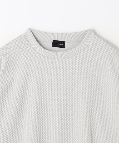 クリア ウェーブ サーマル クルーネック Tシャツ（Tシャツ/カットソー）｜green label relaxing（グリーンレーベルリラクシング）