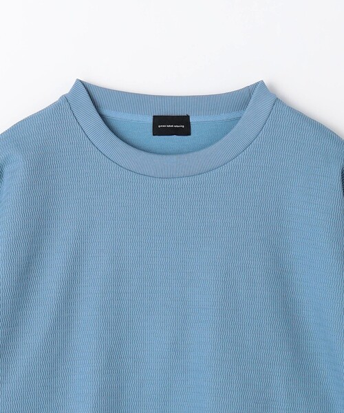 クリア ウェーブ サーマル クルーネック Tシャツ（Tシャツ/カットソー）｜green label relaxing（グリーンレーベルリラクシング）