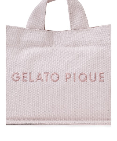 gelato pique（ジェラートピケ）の「キャンバスロゴショルダーバッグ（ショルダーバッグ・レディース・ブルー/ピンク/ダークグレー/ベージュ・FREE）」の14枚目の写真