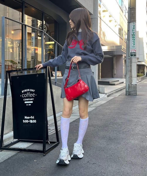sevens(セブンズ)の「【sevens】SK MOプリーツスカート(スカート・レディース・ブラック/グレー・FREE)」の11枚目の写真