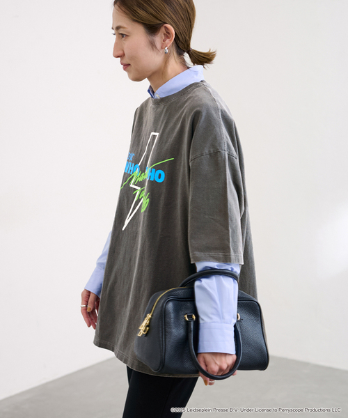 FRAMeWORK(フレームワーク)の「GOOD ROCK SPEED/グッドロックスピード AC/DC 別注BIG Tシャツ(Tシャツ/カットソー・レディース・チャコールグレー・FREE)」の7枚目の写真