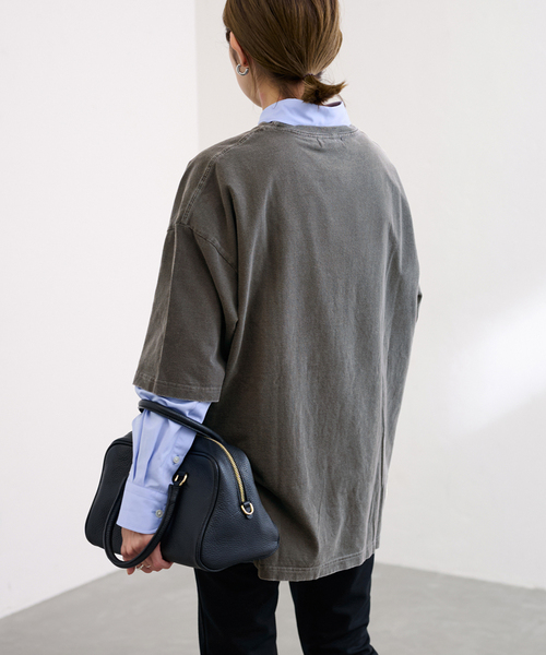 FRAMeWORK(フレームワーク)の「GOOD ROCK SPEED/グッドロックスピード AC/DC 別注BIG Tシャツ(Tシャツ/カットソー・レディース・チャコールグレー・FREE)」の10枚目の写真