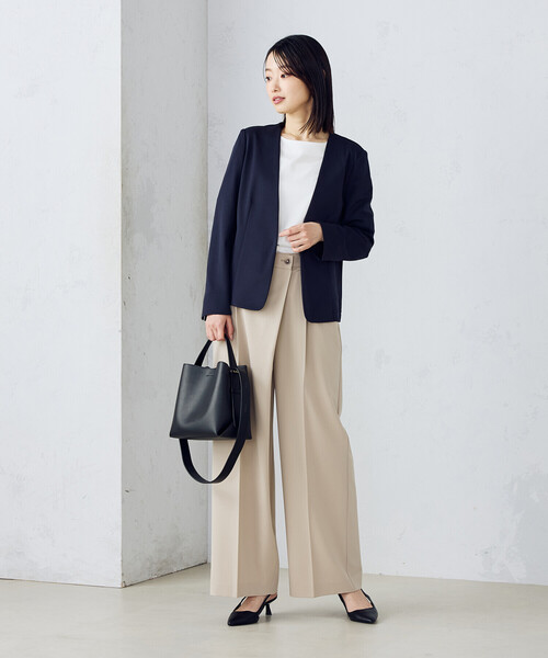 MONO COMME CA(モノコムサ)の「2wayワンショルダー(ショルダーバッグ・レディース・ブラック/グレー・FREE)」の10枚目の写真